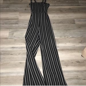 AGACI Black & White Pantsuit